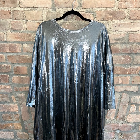 ASOS | Dresses | Oversized Shiny Silver Metallic Shirt Dress | Poshmark ASOS | Dresses | Oversized Shiny Silver Metallic Shirt Dress | Poshmark